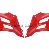 Μπροστινά πλαϊνά πλαστικά -POLISPORT- κόκκινα, GAS GAS EC 125-450 2005-2006