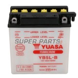 Μπαταρία -YUASA- YB5L-B + ELEKTROLIT, 5Ah 12V