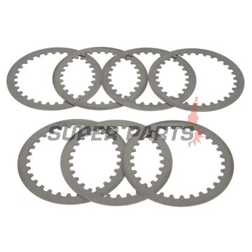 Σετ ατσάλινων δίσκων συμπλέκτη -TRW- MES304-7, Kawasaki GPZ900R Ninja, Kawasaki KX250/KX250R, Kawasaki VN800/VN900 Vulcan Classic & Custom, Kawasaki W650, Kawasaki Z750
