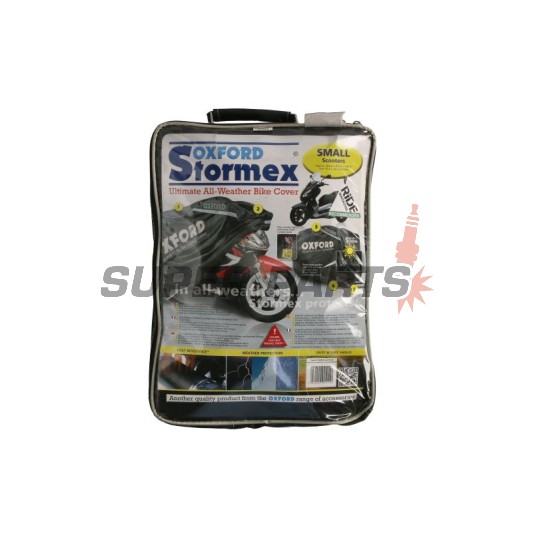 Κάλυμμα μοτοσυκλέτας -OXFORD- Stormex, μαύρο, S