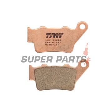 Τακάκια φρένων -TRW- MCB672SI, Alfer VR 250, Aprilia Pegaso 650, Husaberg FE/FS 450-650, Husqvarna CR/TE/WR 125-610, KTM EXC/LC4/Duke 250-690, Yamaha TT 600, WR 125 (1993-2022)