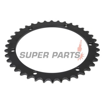 Πίσω γρανάζι -JT- JTR853,38, 38 δόντια, ατσάλινο, Yamaha TT 250 1993-2002, 2004, TT 600 1996-2001, YFM 350 1989-2004, 2006, YFS (Blaster) 200 1988-2007, YZ 125 1997-1998, YZ 250/400 1998