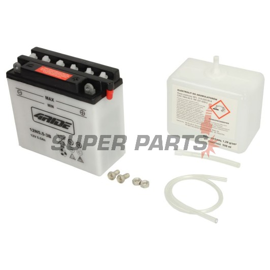 Μπαταρία -4 RIDE- 12N5.5-3B 4RIDE, 5.5Ah 12V