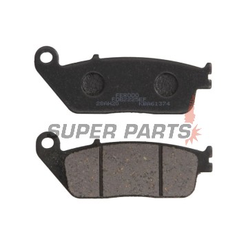 Τακάκια φρένων -FERODO- FDB2225EF, BMW C 600/650/Evolution, Cagiva Gran Canyon/Navigator, Honda CB/CBF/CBR/Hornet/Forza/Shadow, Kawasaki J/Z/KLE, Kymco Downtown/Xciting, Suzuki Burgman/Bandit, Triumph Bonneville/Tiger, Yamaha MT-01/WR - 1987-2022