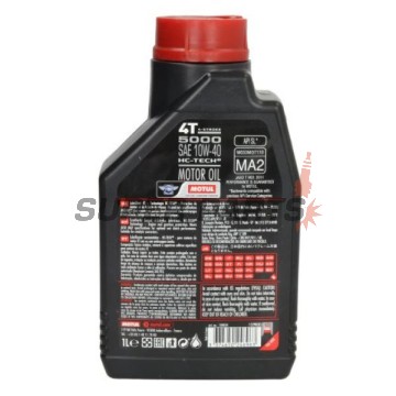 Λάδι κινητήρα -MOTUL- 5000, 10W40, ημισυνθετικό, 1L