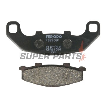 Τακάκια φρένων -FERODO- FDB508P, Kawasaki GPX400R, GPZ500S/500R, KR-1 250, Xantus 400, Zephyr 400/550, ZXR250, Suzuki GSX1100G, RGV250 (1987-2004)