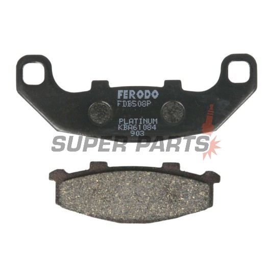 Τακάκια φρένων -FERODO- FDB508P, Kawasaki GPX400R, GPZ500S/500R, KR-1 250, Xantus 400, Zephyr 400/550, ZXR250, Suzuki GSX1100G, RGV250 (1987-2004)
