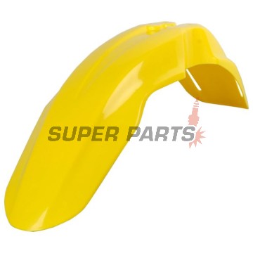 Μπροστινό φτερό Supermoto -POLISPORT- κίτρινο, SUZUKI RM, RM-Z 125/250/450 2001-2009