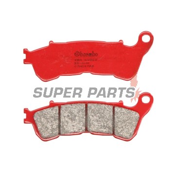 Τακάκια φρένων -BREMBO- 07HO57SA, Harley XL 883-1200 Iron/Forty Eight/Seventy Two, Honda CB/CBF/CBR/CTX/NC/NT/VFR/XL 500-1300 Hornet/Integra/Varadero/V-Tech, Suzuki UH/VLR/VZR 125-1800 Intruder/Burgman