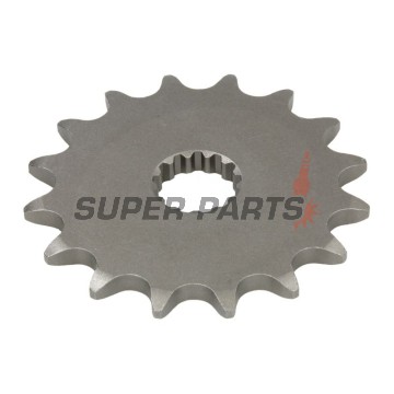 Μπροστινό γρανάζι -JT- JTF434,16, 16 δόντια, Suzuki DR 400 1980-1981, DR 500 1981-1983, GF 250 1988, GN 250 1982-1999, GZ 250 1999-2000, 2004-2012, SP 370 1979-1980, SP 400 1979, TU 250 1997-2001, 2009-2019, VL 250 2000-2007, 2012