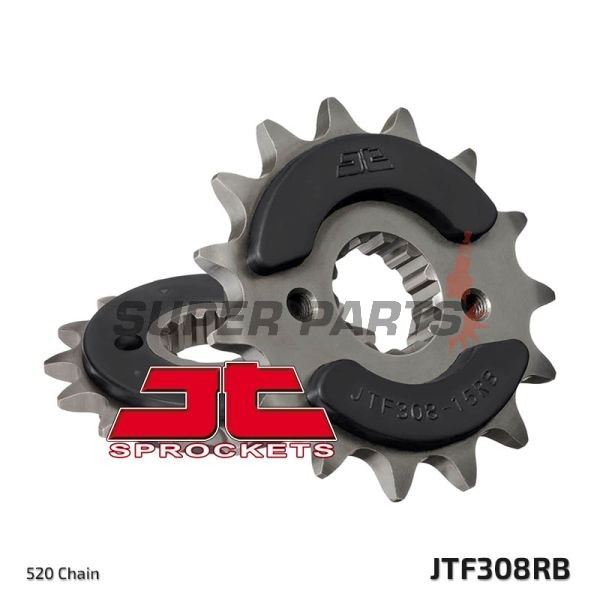 Μπροστινό γρανάζι -JT- JTF308,13, 13 δόντια, Aprilia Pegaso 650 2007-2009, Pegaso 660 2005-2009, Honda FMX 650 2004-2008, FX 650 1999-2001, NX 650 1989-1991, 1995-2001, Yamaha MT-03 660 2006-2013, XT 660 2004-2016, XTZ 660 2008-2009