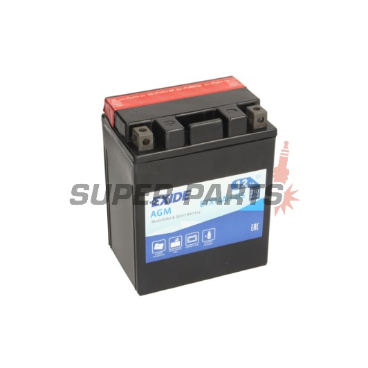 Μπαταρία -EXIDE- YTX14AH-BS, 12Ah 12V