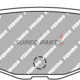 Τακάκια φρένων -FERODO- FDB2200EF, Yamaha YP Majesty 400 2005-2007