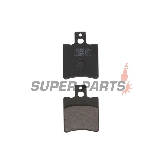 Τακάκια φρένων -FERODO- FDB889EF, Aprilia AF1 (1987-1991), RS/SR/Rally (1993-2006), Tuono/SX (2004-2007); Cagiva Aletta/Elefant/Dakar (1981-2000); KTM SX 60/65 (2000-2003); MBK Booster/Nitro/Ovetto (1994-2006); Yamaha Breeze (1995-2012); Piaggio DNA/GTX/H