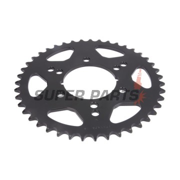 Πίσω γρανάζι -JT- JTR1478,43, 43 δόντια, ατσάλινο, Kawasaki GPZ 400 1984-1989, 1991-1997, KXT 250 1984-1985, Z 750 2005, ZX 1000 2013-2019, ZX-10R 1000 2006-2007, ZX-6R 600 1998-2004, ZX-6R 636 2003-2004, ZX-6RR 600 2003-2006