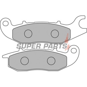 Τακάκια φρένων -FERODO- FDB2169EF, Honda CBF 125 2009-2015