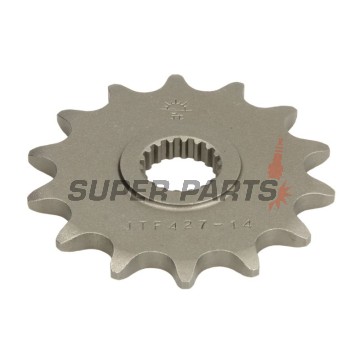 Μπροστινό γρανάζι -JT- JTF427,14, 14 δόντια, Suzuki RM 125 2000-2012, RM-Z 250 2007-2012