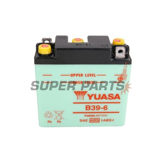 Μπαταρία -YUASA- B39-6, 7Ah 6V