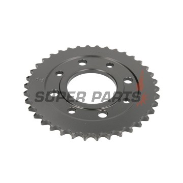 Πίσω γρανάζι -JT- JTR269,38, 38 δόντια, ατσάλινο, Daelim VL 125 2000-2007, VS 125 1997-2003, VT 125 1998-2002, Honda CB 100 1976-1986, CB 125 1973-1989, CBZ 125 2001, CG 125 1977-1983, 1985-2005, CM 125 1982-1997, EZ 90 1990-1996