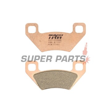 Τακάκια φρένων -TRW- MCB773SI, Arctic Cat 250/300/400/500/700 ATV 2x4/4x4/TRV/TBX (2005-2008), Kymco Maxxer 450i (2011-2015)