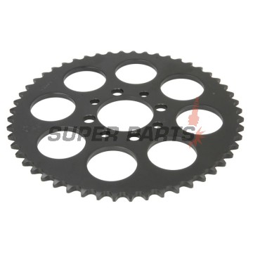 Πίσω γρανάζι -JT- JTR801,52, 52 δόντια, ατσάλινο, Kawasaki AE 50 1982-1983, AE 80 1981-1983, AR 50 1981-1983, AR 80 1982-1983, KLX 110 2002-2020, Z 125 2019-2020, Suzuki DR-Z 110 2003-2005, FM 50 1980-1998, FR 70 1975-1987, GT 50 1977-1980