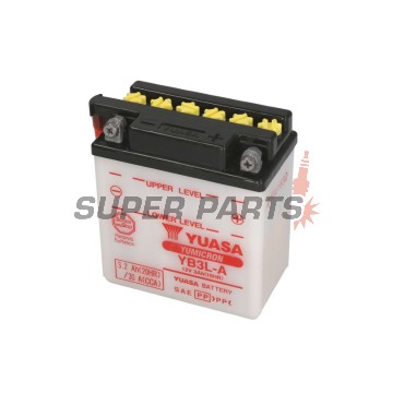 Μπαταρία -YUASA- YB3L-A, 3Ah 12V