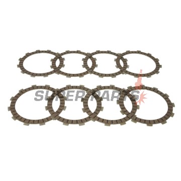 Σετ δίσκων συμπλέκτη -4 RIDE- TCS4475, Kawasaki KDX 250 1980/1991/1993, Kawasaki KX 250 1987-1988/1990, Kawasaki KX 500 1987-2004, Kawasaki KXF 250 1987-1988