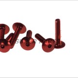 Σετ βιδών -VICMA- M6x30, κόκκινα, 6τεμ.