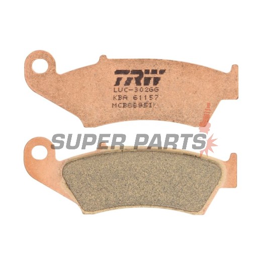 Τακάκια φρένων -TRW- MCB669SI, Aprilia MXV/RXV, Beta RR, Gas Gas EC/FSE/FSR/MC, Honda CR/CRF/XR/XL, Kawasaki KDX/KLX/KX, Suzuki DR-Z/RM/RM-Z, Yamaha WR/YZ/XT (1993-2020)