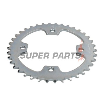 Πίσω γρανάζι -JT- JTR1415,38, 38 δόντια, ατσάλινο, Kawasaki KFX 450 2008-2014