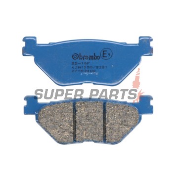Τακάκια φρένων -BREMBO- 07YA3908, Hyosung GV 650 2005, Yamaha FJR 1300,1300A (ABS) 2001-2012, Yamaha TDM 900,900A (ABS) 2002-2012, Yamaha XV 1700 (Road Star Warrior) 2003-2005