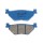 Τακάκια φρένων -BREMBO- 07YA3908, Hyosung GV 650 2005, Yamaha FJR 1300,1300A (ABS) 2001-2012, Yamaha TDM 900,900A (ABS) 2002-2012, Yamaha XV 1700 (Road Star Warrior) 2003-2005
