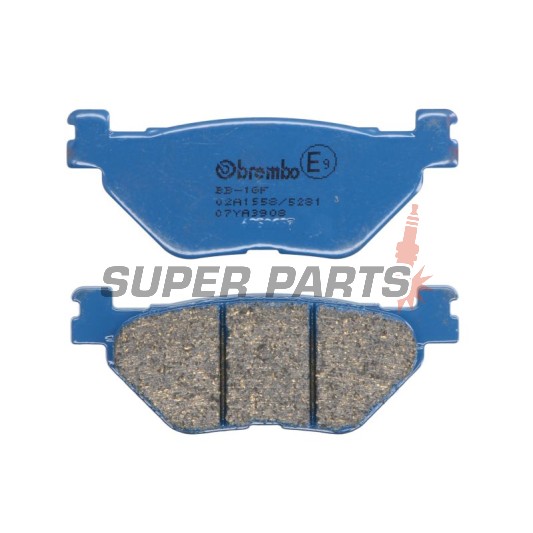 Τακάκια φρένων -BREMBO- 07YA3908, Hyosung GV 650 2005, Yamaha FJR 1300,1300A (ABS) 2001-2012, Yamaha TDM 900,900A (ABS) 2002-2012, Yamaha XV 1700 (Road Star Warrior) 2003-2005