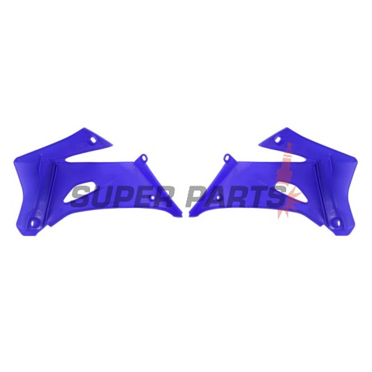Μπροστινά πλαϊνά πλαστικά -POLISPORT- μπλε, YAMAHA WR 250/450 2007-2014