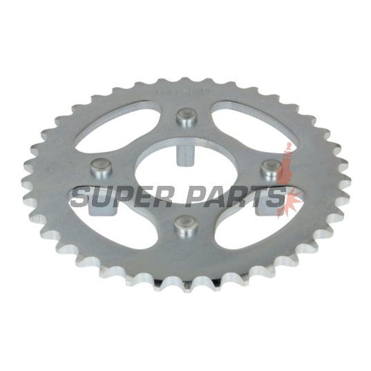 Πίσω γρανάζι -JT- JTR256,38, 38 δόντια, ατσάλινο, Honda ATC 70 1976-1985, C 50 1970-1975, CB 50 1975-1982, CF 50 1979-1996, CT 70 1991-1994, ST 50 1988-1991, ST 70 1990-1996, XR 80 1979-1983