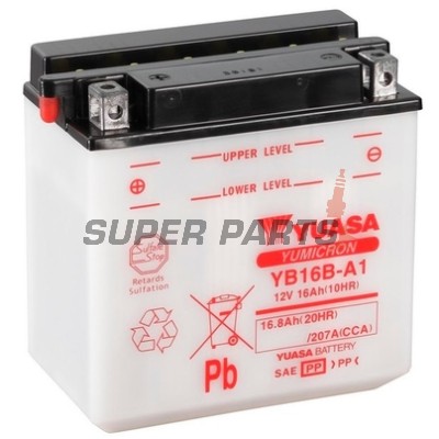 Μπαταρία -YUASA- YB16B-A1, 17Ah 12V
