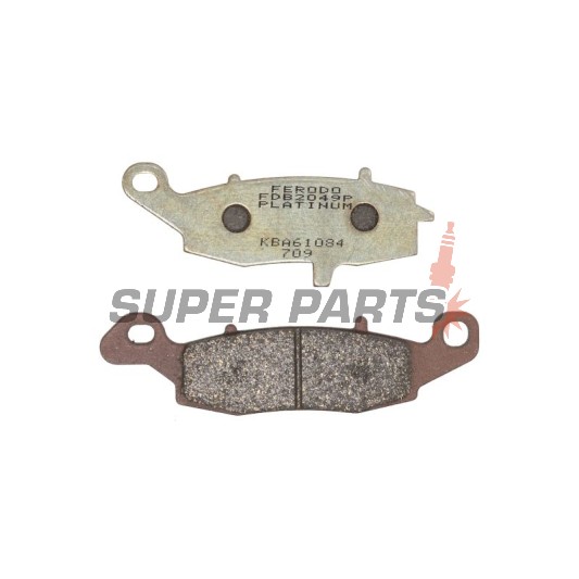 Τακάκια φρένων -FERODO- FDB2049P, Suzuki V-Strom/GS 500/Bandit/SV 650/Intruder/Marauder 500-800 1996-2012