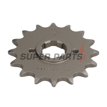 Μπροστινό γρανάζι -JT- JTF281,16, 16 δόντια, Honda CB 250 1980-1984, XR 250 1982-1983, XR 600 1985-1990