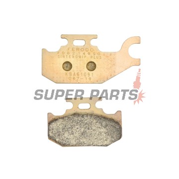Τακάκια φρένων -FERODO- FDB2149SG, Yamaha YXR Rhino 450 2006