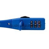 Κλειδαριά κράνους -OXFORD- Combi Zip Lock 470mm, μπλε