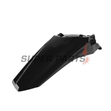Πίσω φτερό/ουρά -POLISPORT- μαύρο, HONDA CRF 250/450 2021-2023
