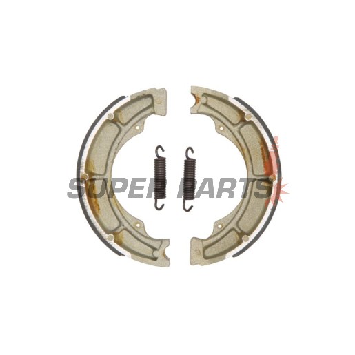 Σιαγόνες φρένων -TRW- MCS907, 160x30mm, Suzuki DR 750S Big (1988), GN 250 (1983-1997), GR 650X (1985-1989), GS 450E (1988), LS 650 Savage/650F/650P (1986-2000), LT-A 400F Eiger 2x4 Automatic/Eiger (2002-2007), LT-F 400 Eiger 2x4/400F Eiger 4x4