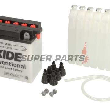 Μπαταρία -EXIDE- YB7L-B, 8Ah 12V
