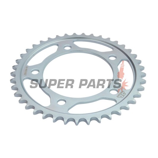 Πίσω γρανάζι -JT- JTR1304,41, 41 δόντια, ατσάλινο, Honda CB 600 1998-2013, CB 650 2014-2019, CBF 500 2004-2008, CBF 600 2004-2013, CBR 600 1997-2000, 2011-2014, CBR 650 2014-2018, CBR 900 1996-1999, VT 750 1997-2007, 2010-2013