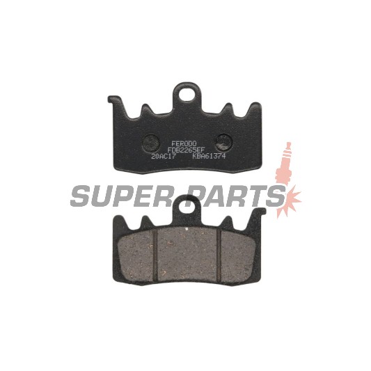 Τακάκια φρένων -FERODO- FDB2265EF, BMW R 1200GS, Ducati Multistrada 1200 - 2017-2018