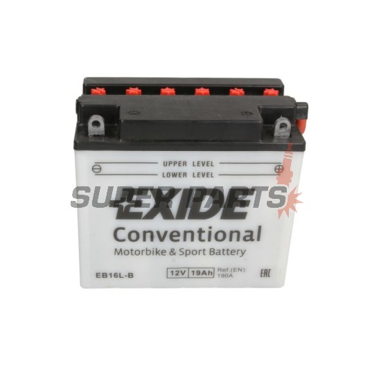 Μπαταρία -EXIDE- YB16L-B, 19Ah 12V