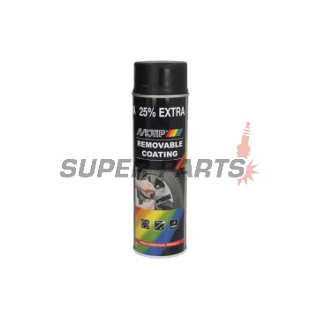 Αφαιρούμενη βαφή -MOTIP- μαύρη, ματ, 500ml