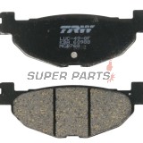 Τακάκια φρένων -TRW- MCB768, Yamaha Tmax XP500/TMAX ABS (2004-2007), Yamaha Majesty YP400 (2005)