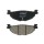 Τακάκια φρένων -TRW- MCB768, Yamaha Tmax XP500/TMAX ABS (2004-2007), Yamaha Majesty YP400 (2005)