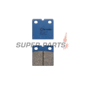 Τακάκια φρένων -BREMBO- 07BB1408, Aprilia AF1, Benelli 350/500/650/SEI, BMW K/R/K1, Ducati Monster/SS/Paso, Laverda, Moto Guzzi California/Le Mans, MZ ETZ/Saxon/Silver Star 1974-2007